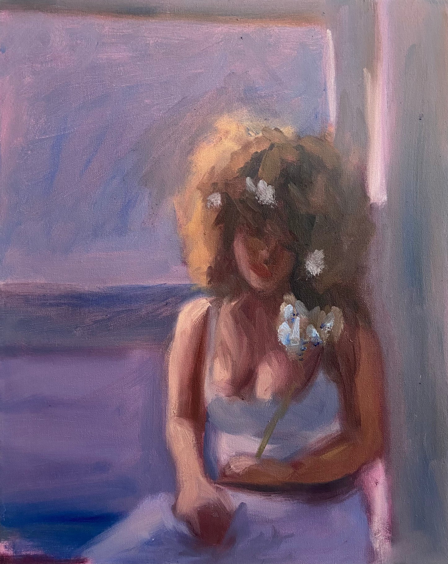 Flowers in her Hair