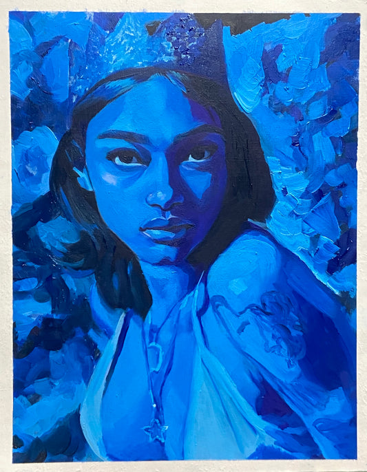 ‘Got the blues’ Print